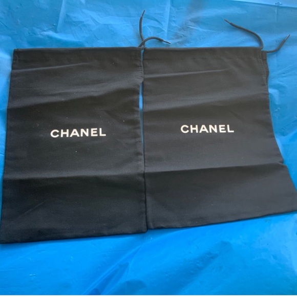 Chanel Black Leather Chain Heel Wedge Shoes Size 42/11 - Picture 6 of 6